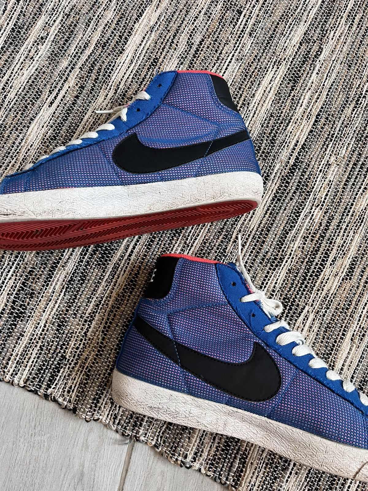 Nike × Vintage Vintage Nike Blazer Mid sneakers sk8 hype rare Size US 7 / IT 37 - 9 Thumbnail