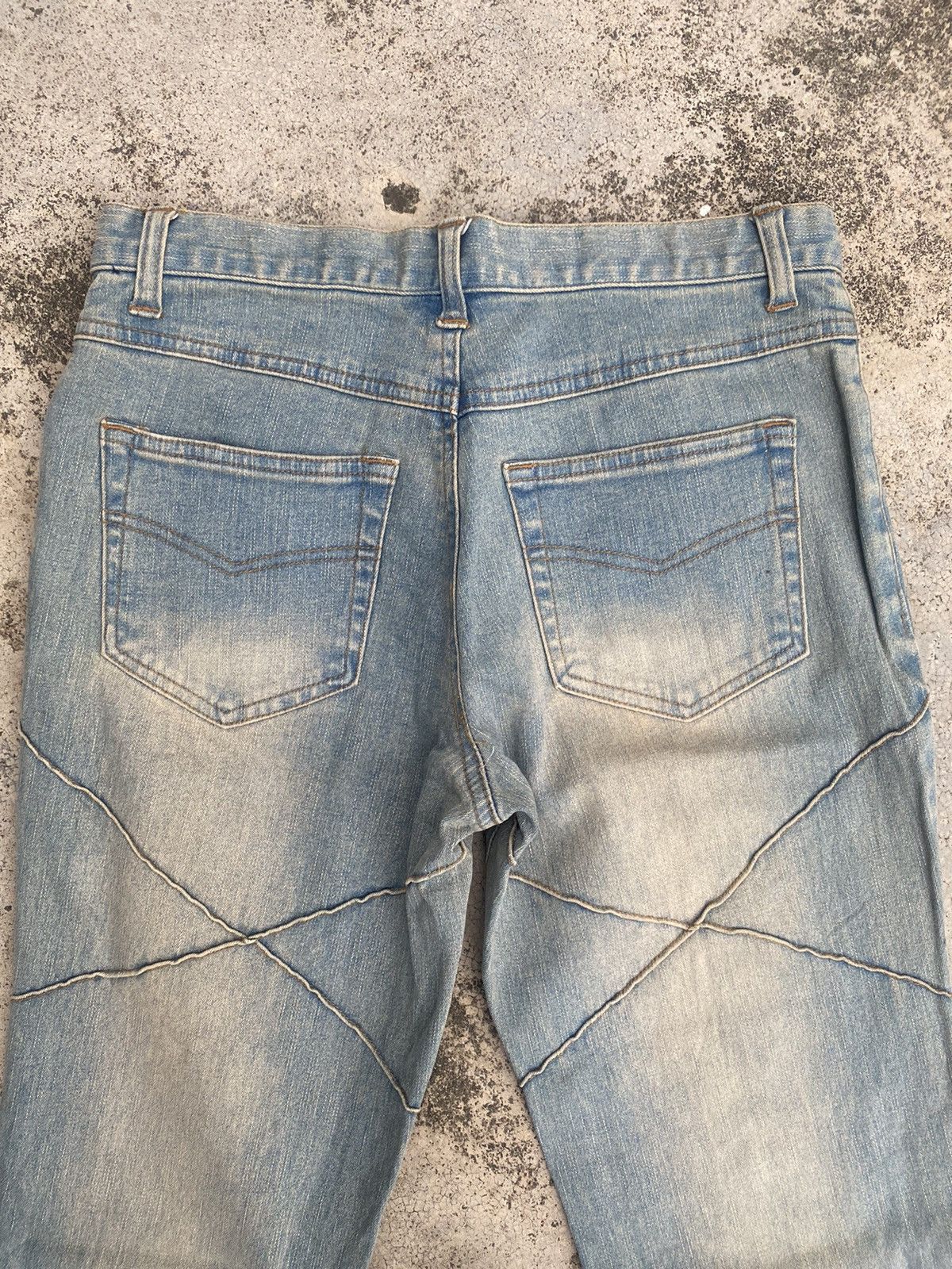 If Six Was Nine × Japanese Brand × Uniqlo Flare Jeans Uniqlo Hagi Mud Clawmark Bootcut Size US 28 / EU 44 - 22 Thumbnail