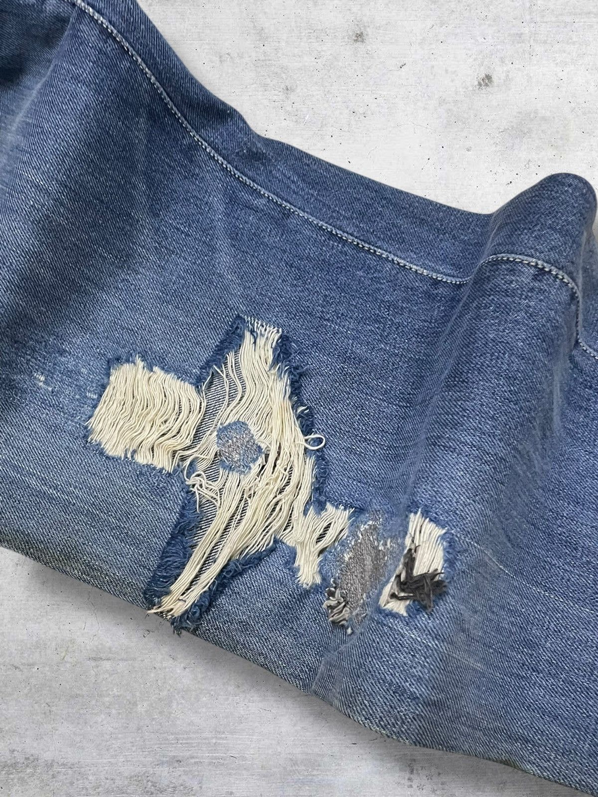 Nepenthes VINTAGE HOGGS BY NEPHENTES OG JAPAN DESIGNER SELVEDGE DENIM Size US 29 - 7 Thumbnail
