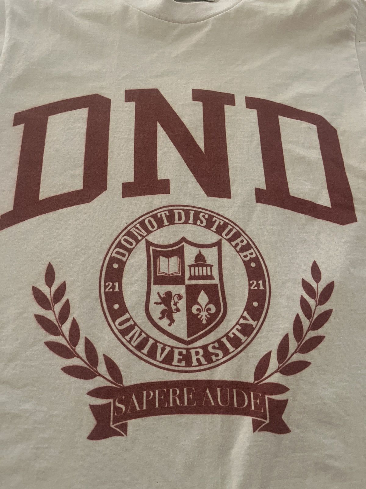 Do Not Disturb DoNotDisturb University Tee Size US M / EU 48-50 / 2 - 2 Thumbnail
