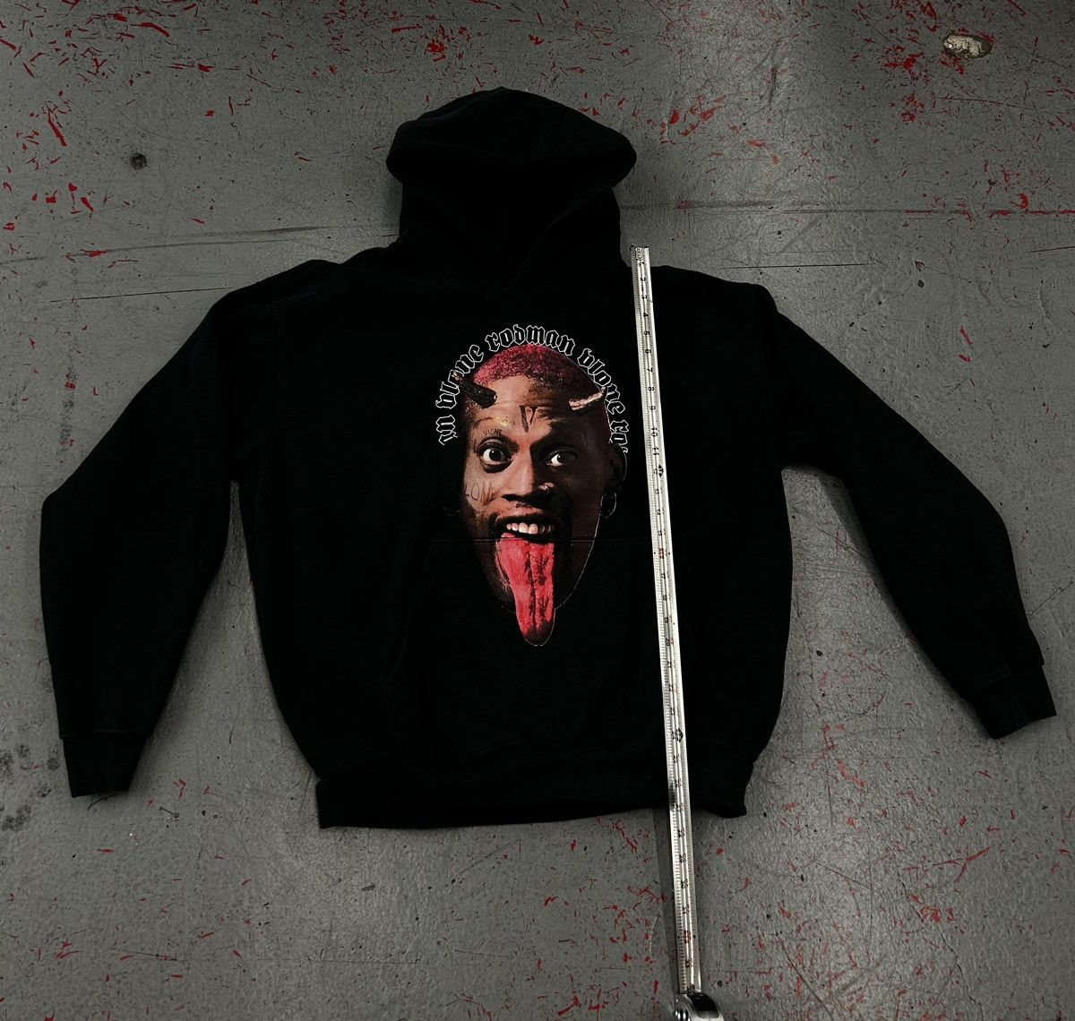Vlone Vlone Rodman Devil Hoodie Size 2XL Size US XXL / EU 58 / 5 - 10 Thumbnail