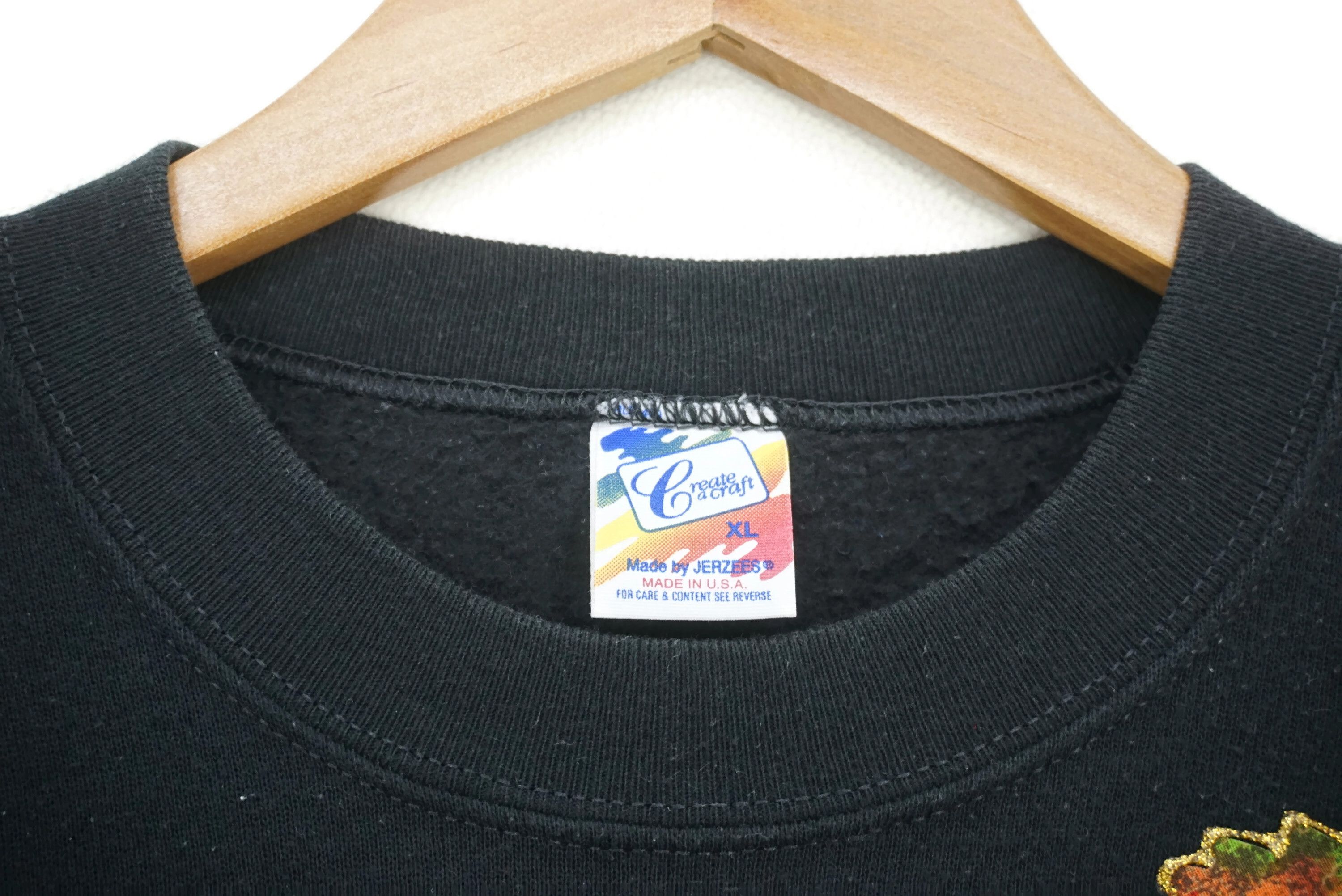 Russell Athletic Vintage Russell Sweatshirt Jerzees Create A Craft Handmade Size US XL / EU 56 / 4 - 4 Thumbnail