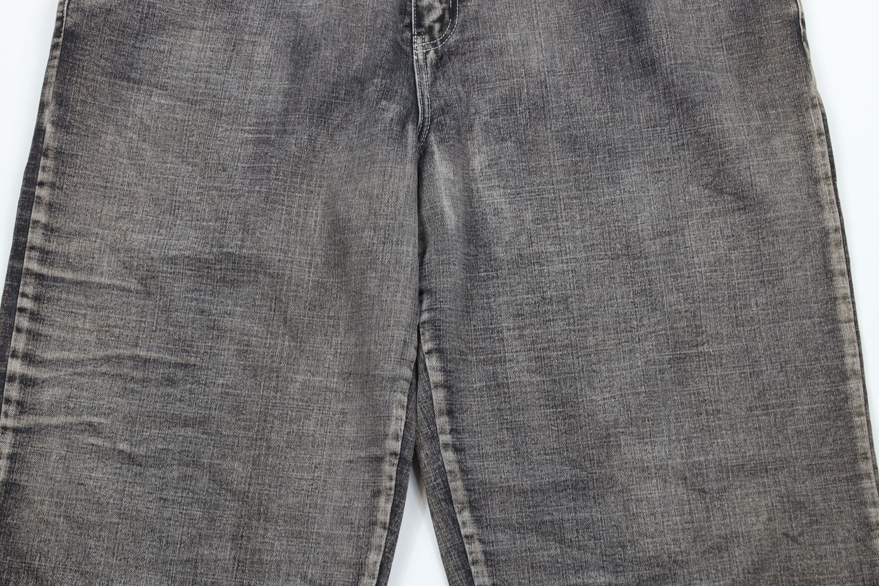 Vintage Vintage Y2K Streetwear Tie Cuff Capris Denim Jeans Shorts Size US 42 / EU 58 - 3 Thumbnail