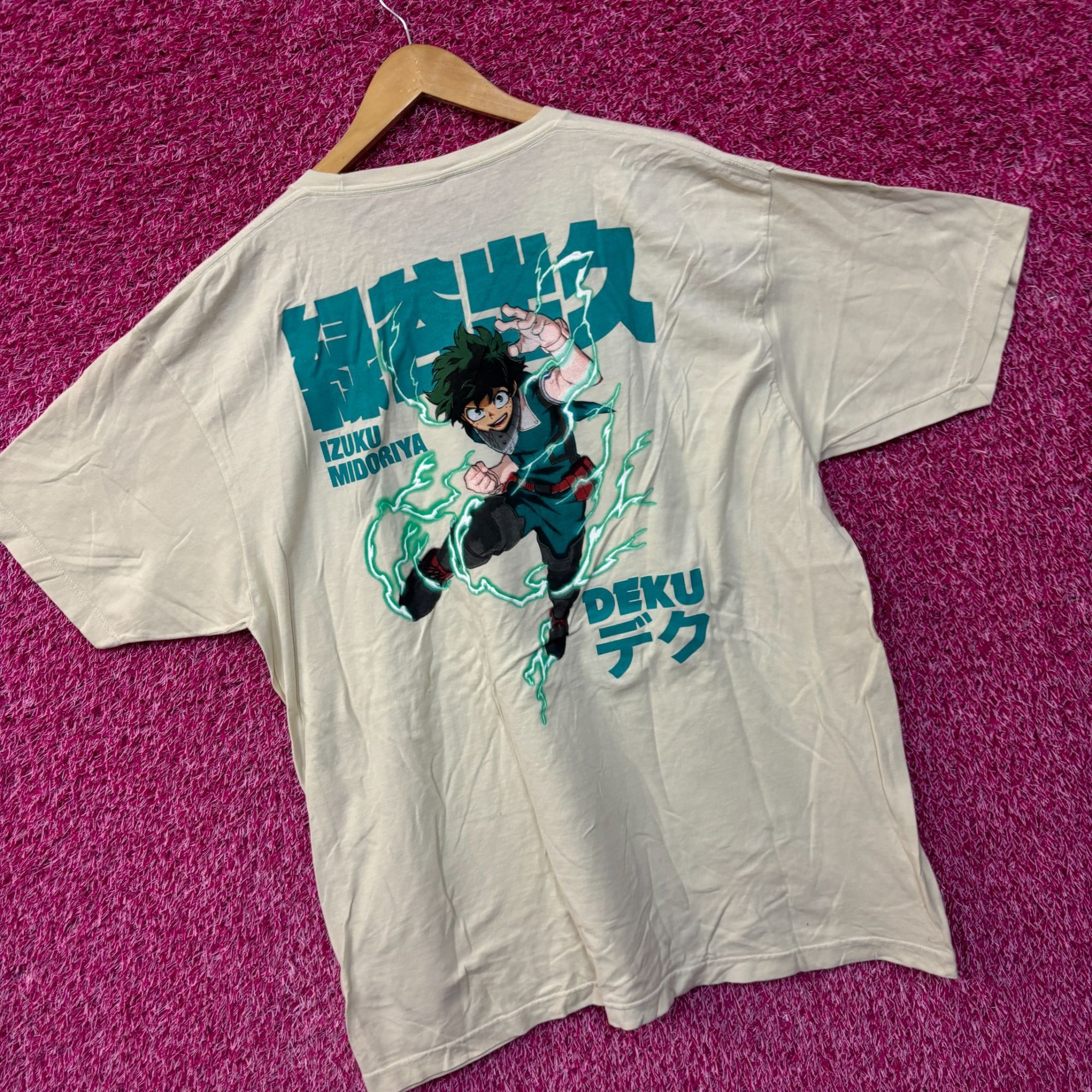 Anime My Hero Academia Izu Deku anime T-shirt size xl Size US XL / EU 56 / 4 - 6 Thumbnail