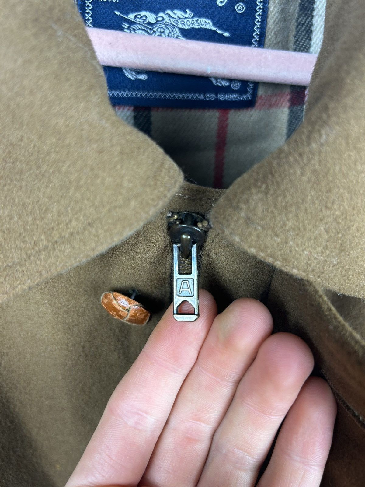 Burberry Burberry Wool Duffle Coat Nova Check England Size US L / EU 52-54 / 3 - 6 Thumbnail