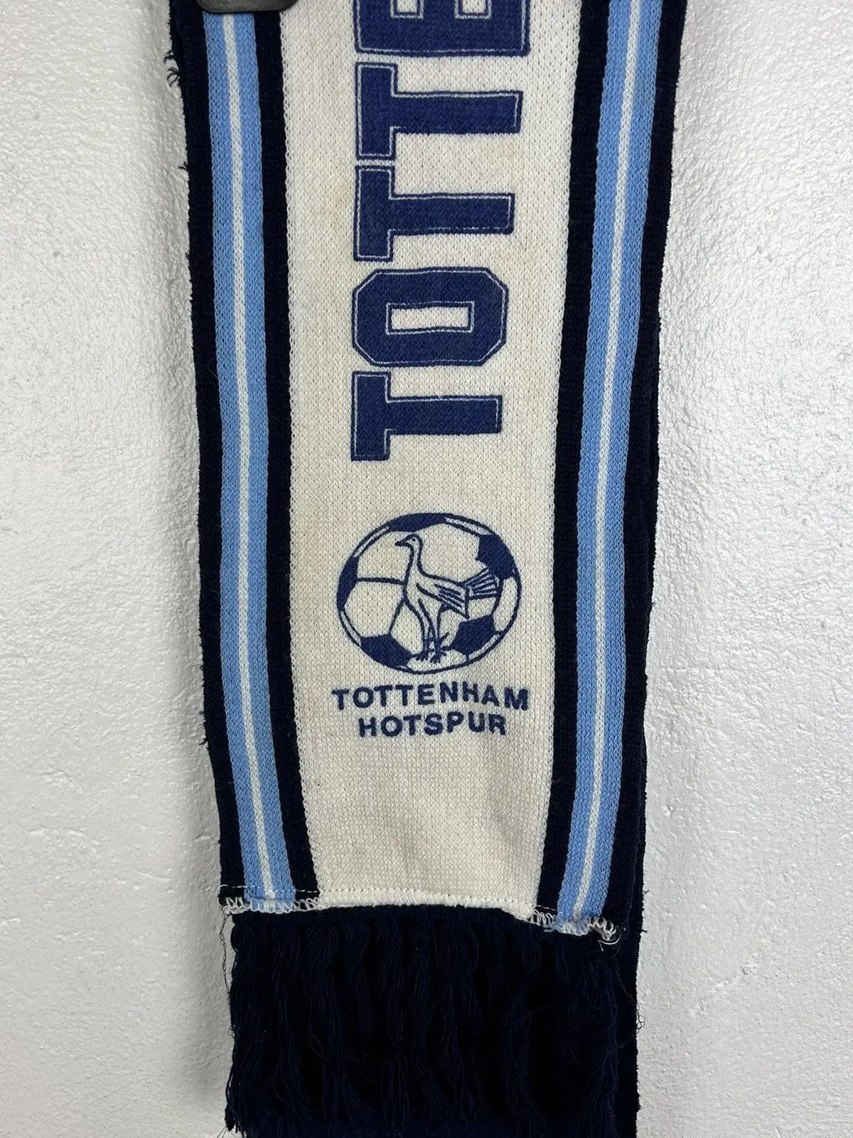 Vintage 90s Vintage Tottenham Hotspur Spurs 100% Acrylic Scarf Size ONE SIZE - 7 Thumbnail