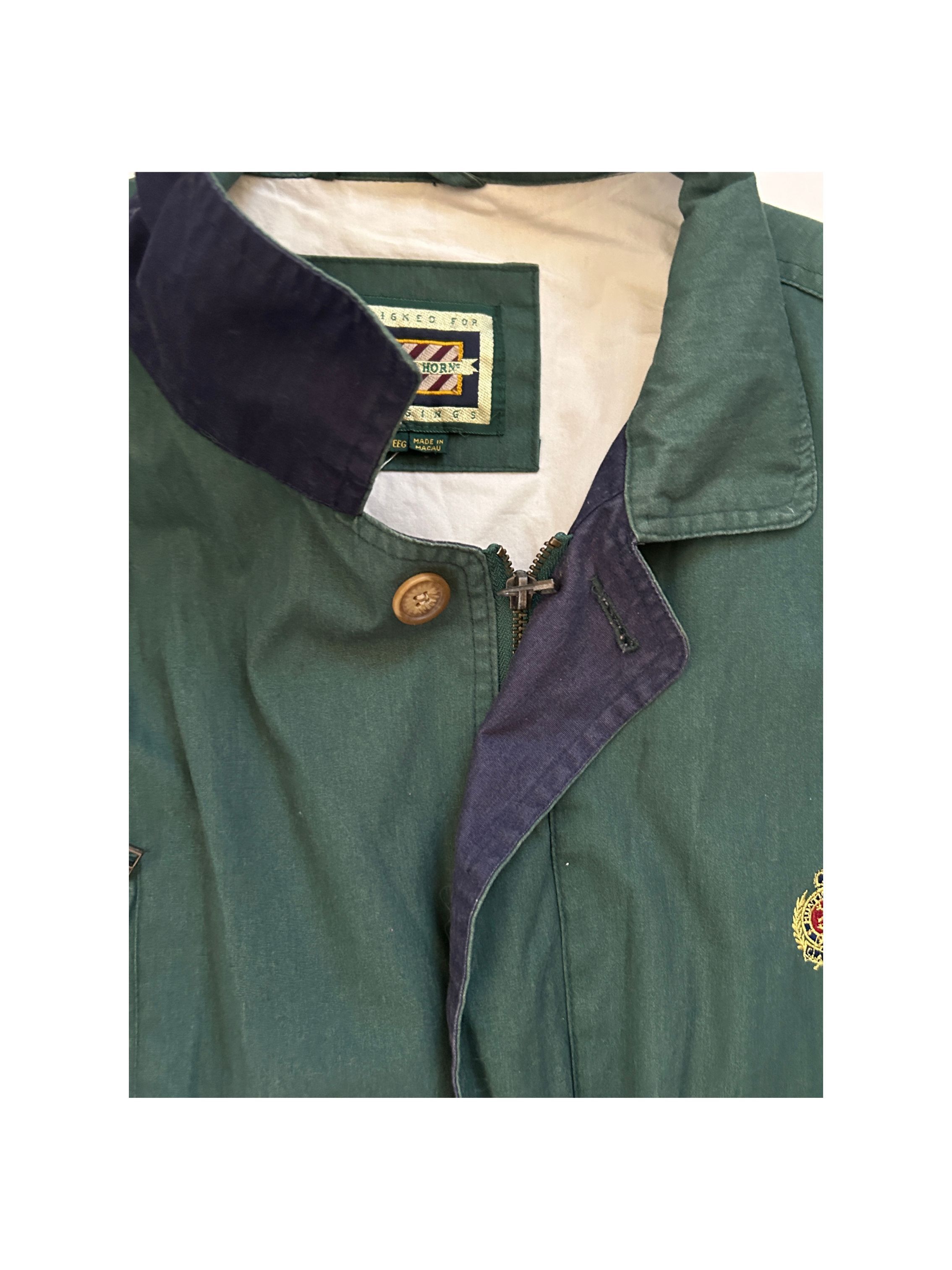 Vintage 🐎 Vintage Hunting Horns Windbreaker 🐎 Size US XXL / EU 58 / 5 - 5 Thumbnail