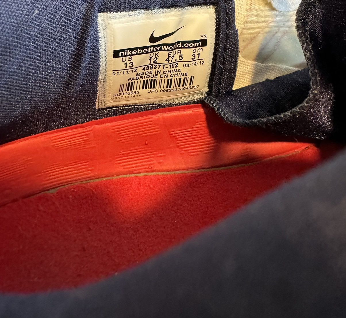Nike Nike Kobe 7 USA Olympic Size US 13 / EU 46 - 14 Thumbnail