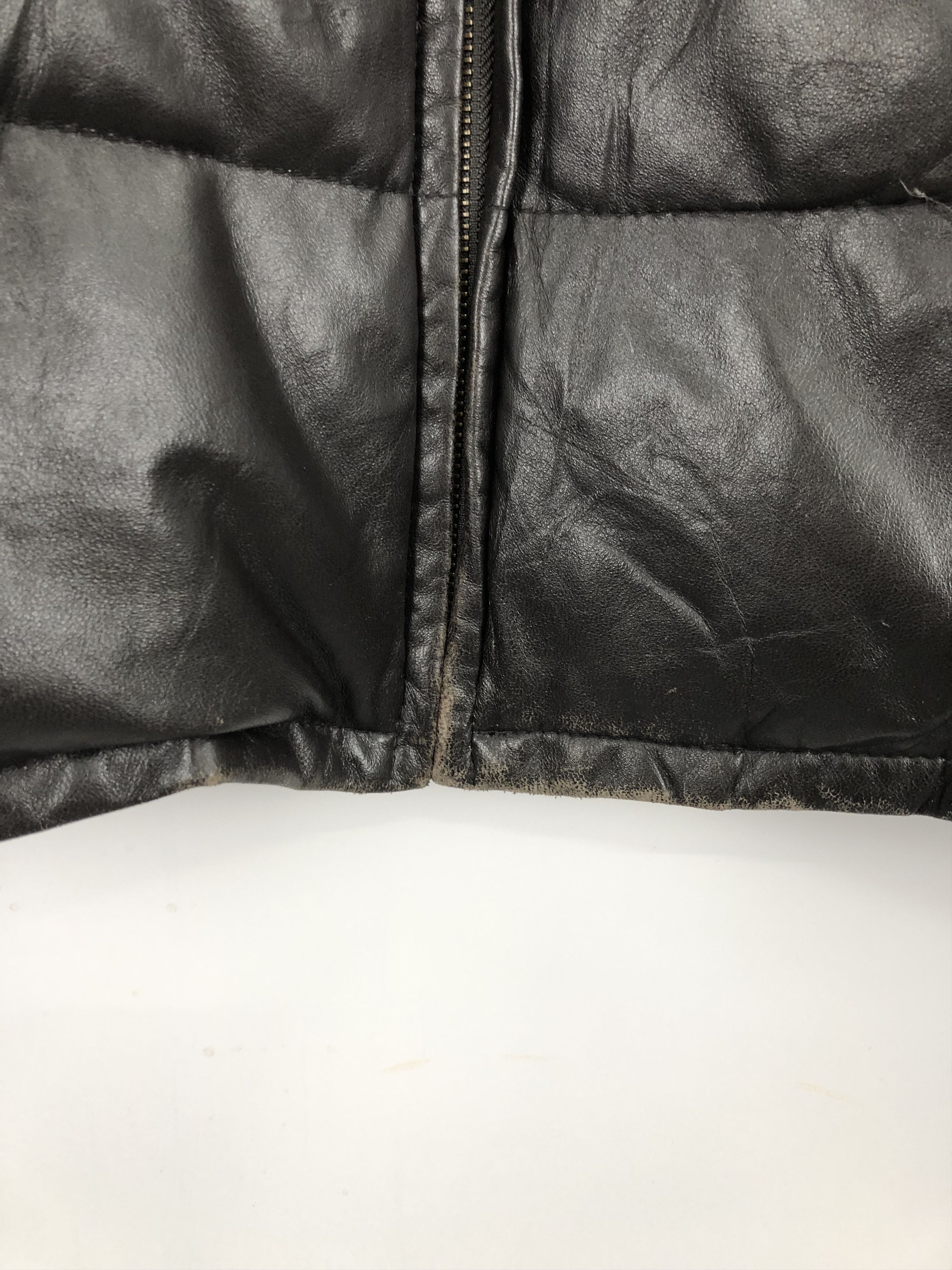 Japanese Brand Vintage Japanese Brand Puffer Leather Jacket J0683 Size US M / EU 48-50 / 2 - 8 Thumbnail