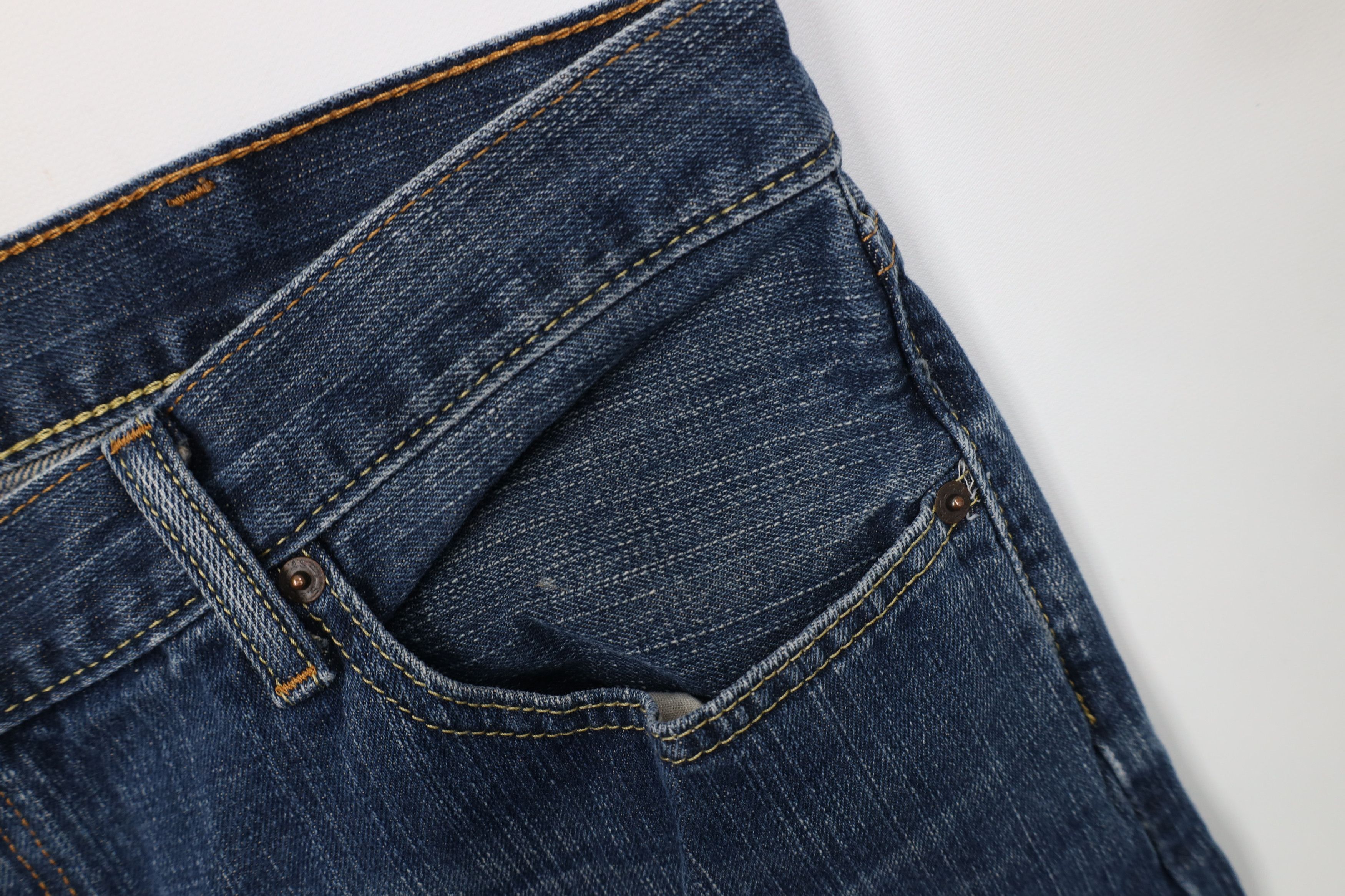 Levi's Vintage Y2K Levis 505 Fit Straight Leg Denim Jeans Blue Size US 38 / EU 54 - 7 Thumbnail