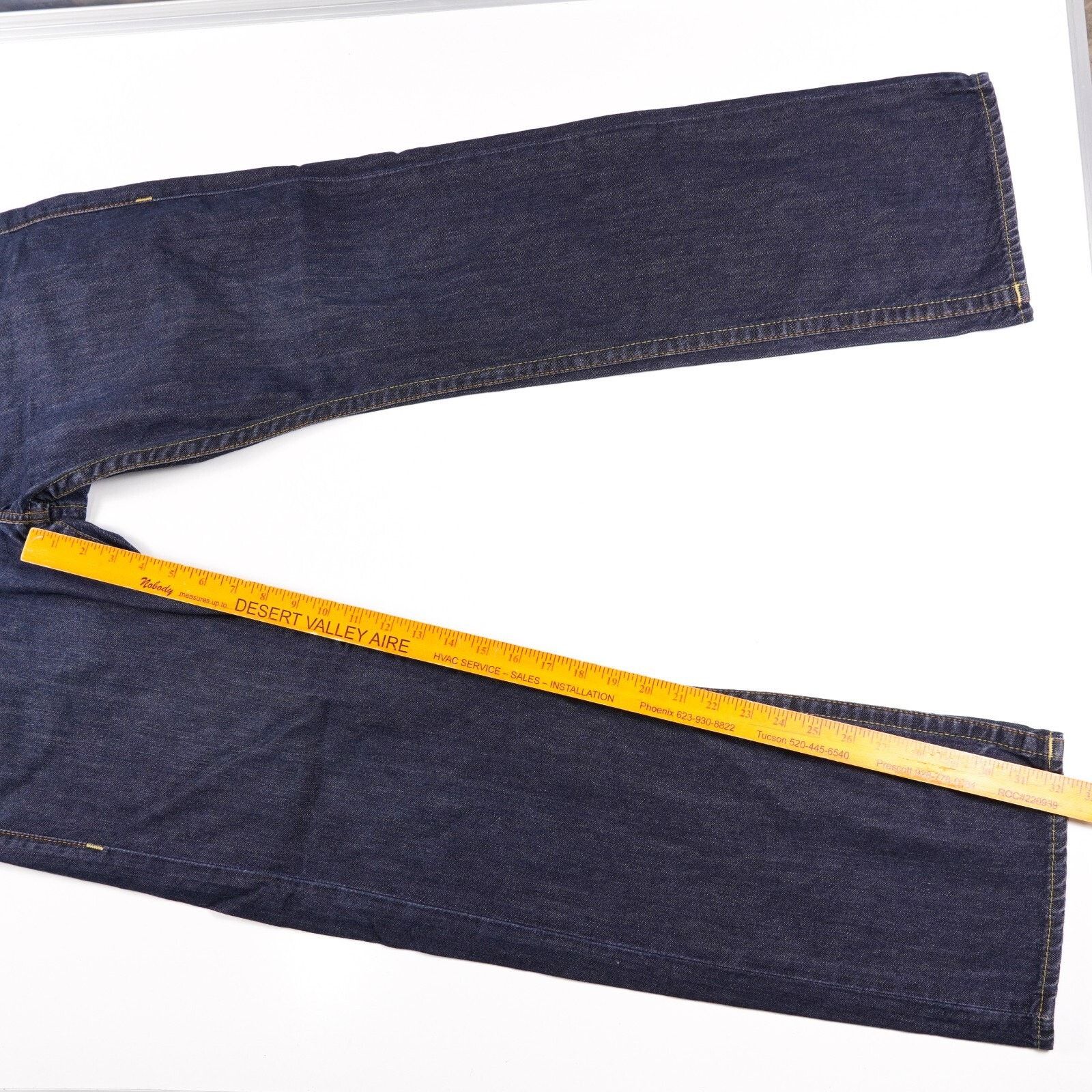 True Religion True Religion Denim Jeans Straight Wide Leg Baggy Pants 33 Size US 33 - 3 Thumbnail