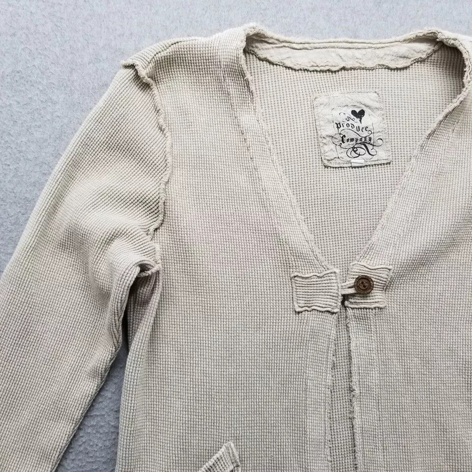 Other Produce Company Shirt Womens Small Brown Cardigan Style Size S / US 4 / IT 40 - 2 Thumbnail