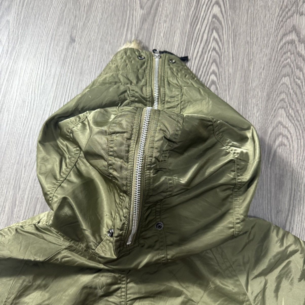 Japanese Brand Jeanasis Fur Alpha Industries Style Y2K Size US L / EU 52-54 / 3 - 5 Thumbnail