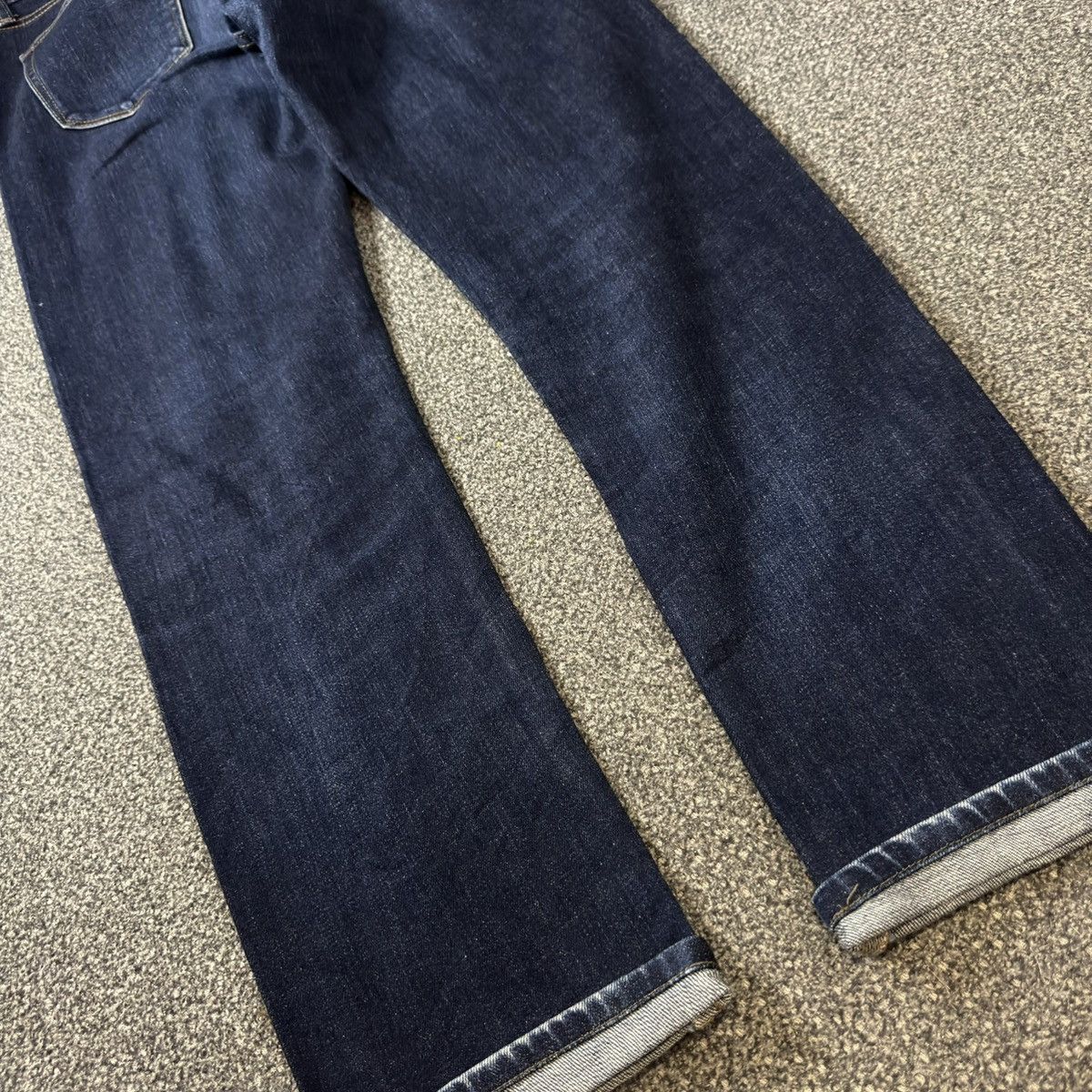 Undercover × Uniqlo 🔥🇯🇵 Japanese Raw Denim Uniqlo Indigo Selvedge Archive Jeans Size US 32 / EU 48 - 11 Thumbnail
