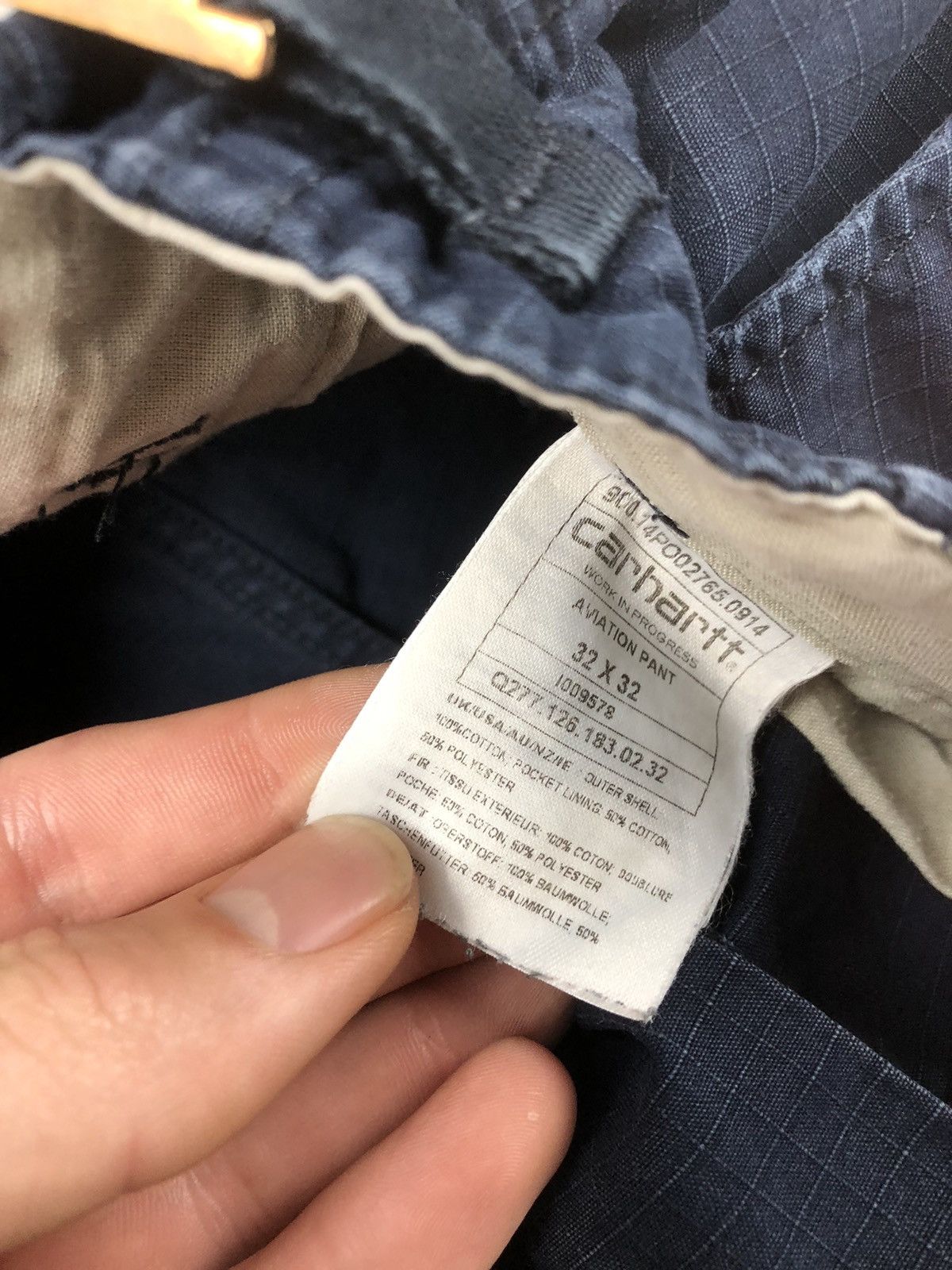 Carhartt × Carhartt Wip × Vintage Vintage Carhartt WIP Aviation Cargo Pants Y2K og Size US 32 / EU 48 - 5 Thumbnail