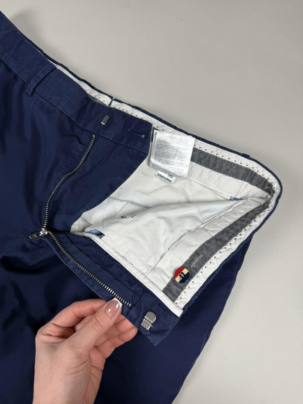 Moncler Moncler Pantalone Sportivo Men’s Cotton Dress Pants Trousers Size US 36 / EU 52 - 10 Thumbnail