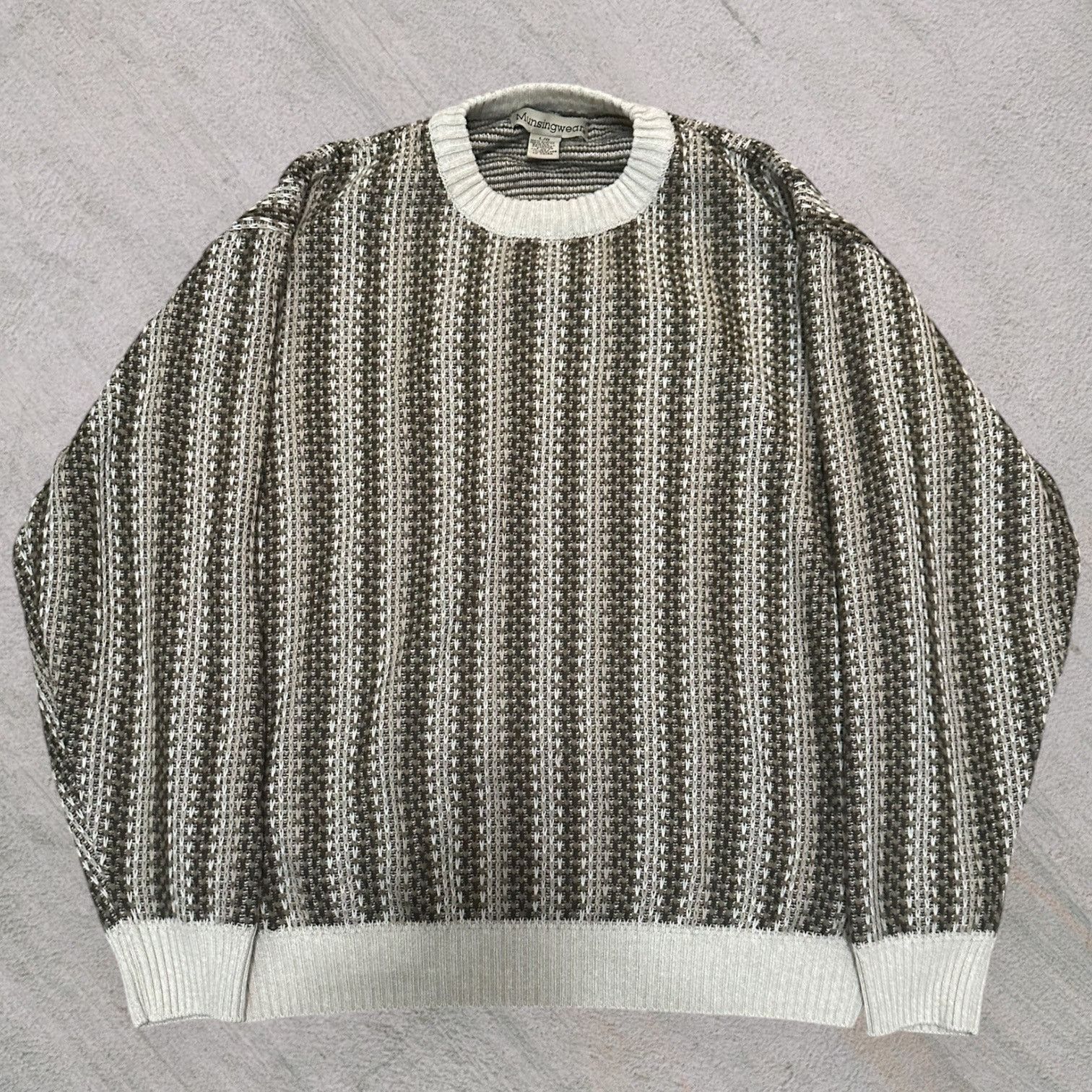 Other Munsing wear patterned knit sweater Size US L / EU 52-54 / 3 - 1 Thumbnail