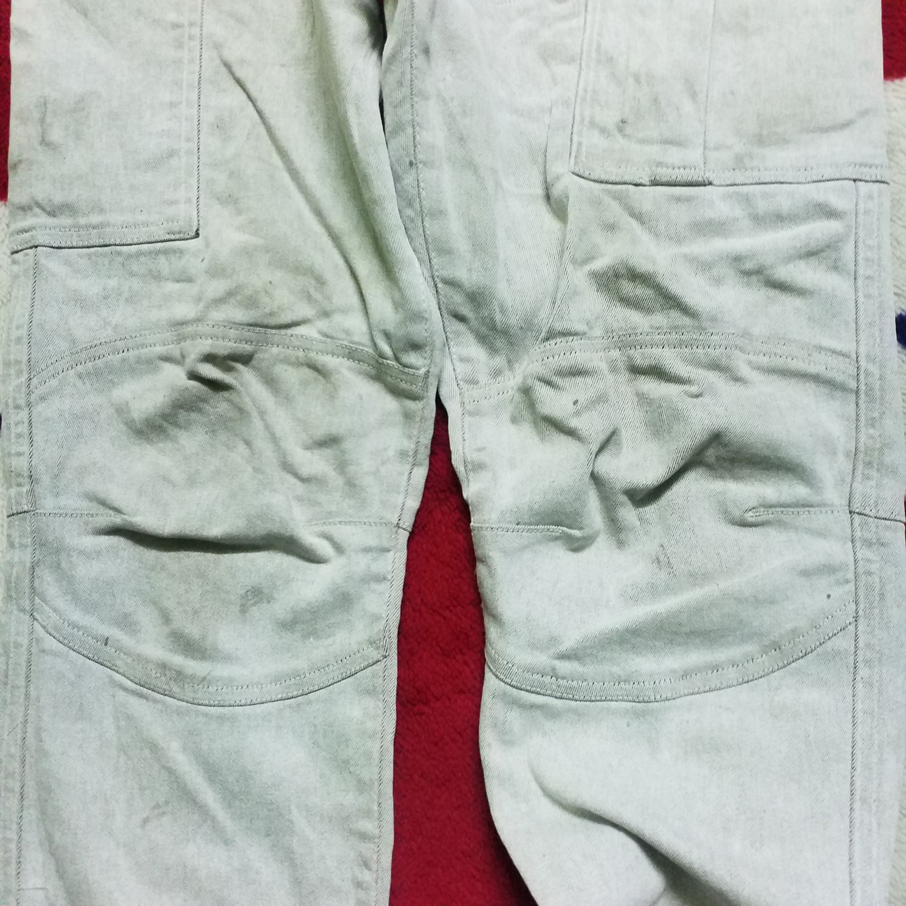 Japanese Brand ELASTIC JEANS CARGO Size US 33 - 7 Thumbnail