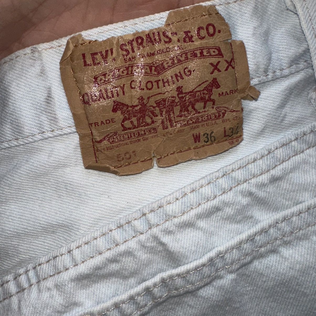 Levi's × Levi's Vintage Clothing LEVI'S Pants Size US 36 / EU 52 - 3 Thumbnail