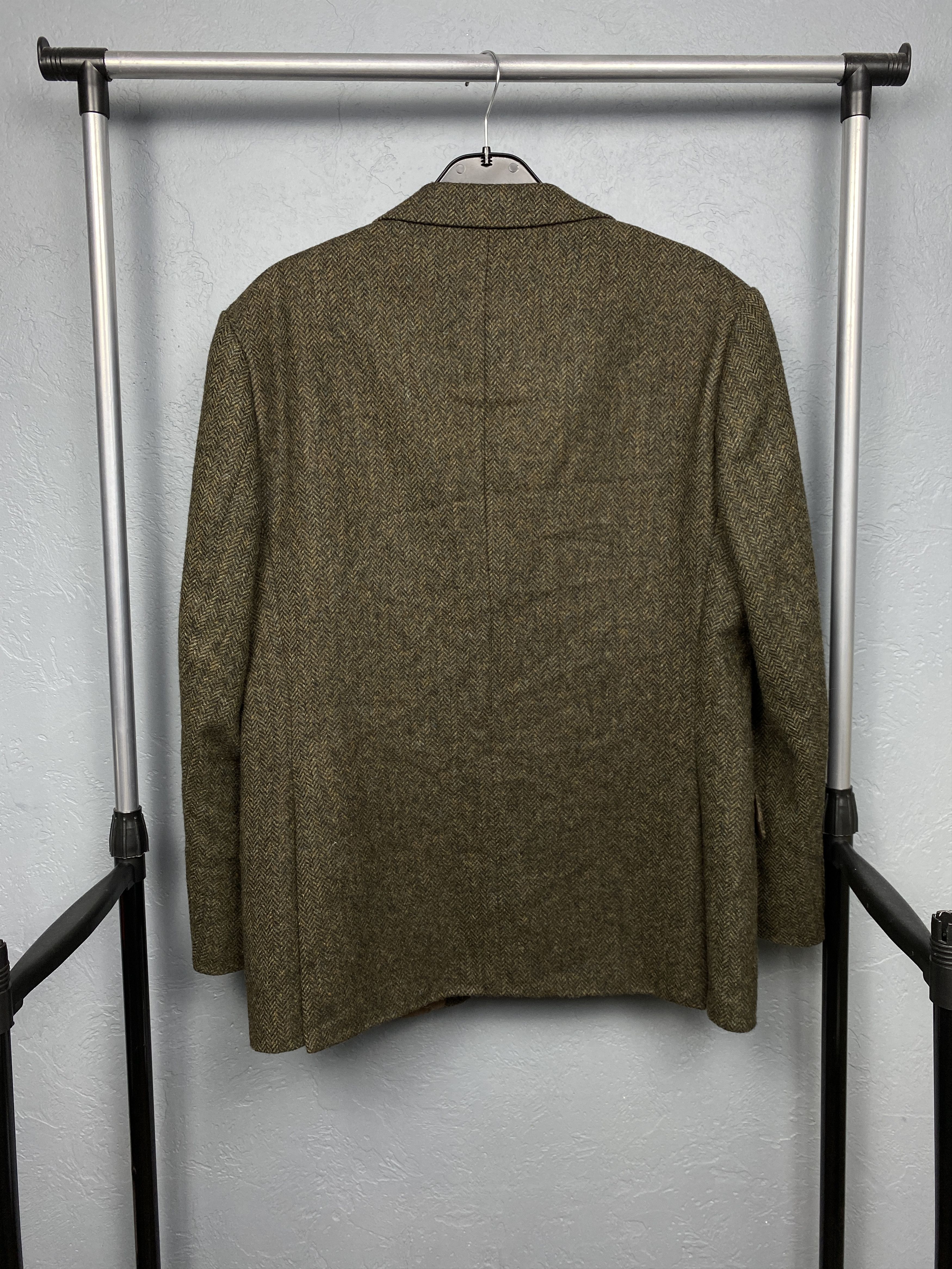 Vintage M&S Sartorial Mens Wool Tweed Blazer Jacket Size US L / EU 52-54 / 3 - 9 Thumbnail