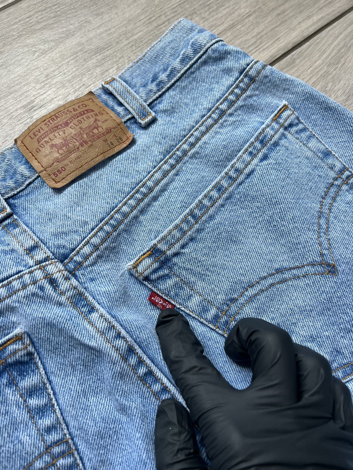 Levi's × Vintage Vintage 90s Levi’s pants Baggy Classic Size US 34 / EU 50 - 4 Thumbnail