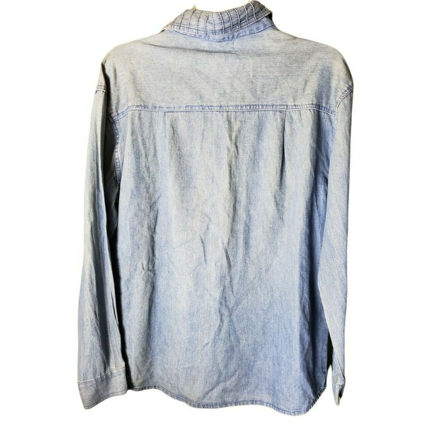 Other Sara Studio Womens Denim Top S Safari Zoo Animals Vintage Lo Size S / US 4 / IT 40 - 2 Thumbnail