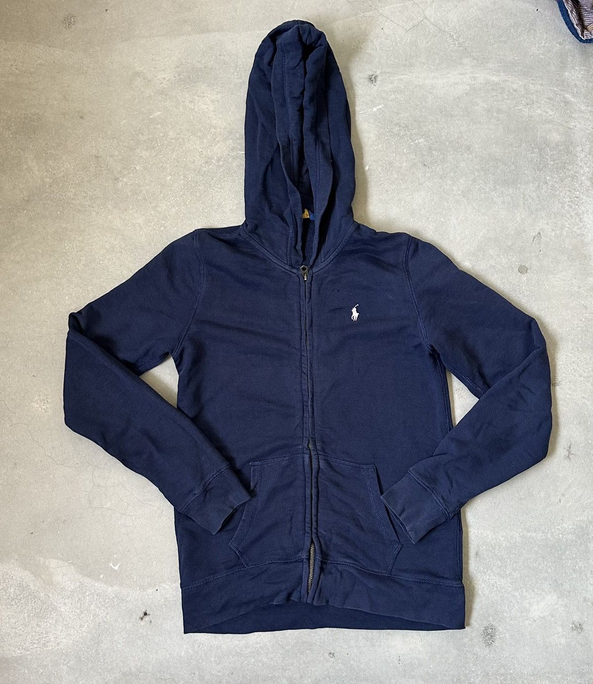 Polo Ralph Lauren VINTAGE POLO RALPH LAUREN MIDZIPPER HOODIE Size US S / EU 44-46 / 1 - 1 Thumbnail