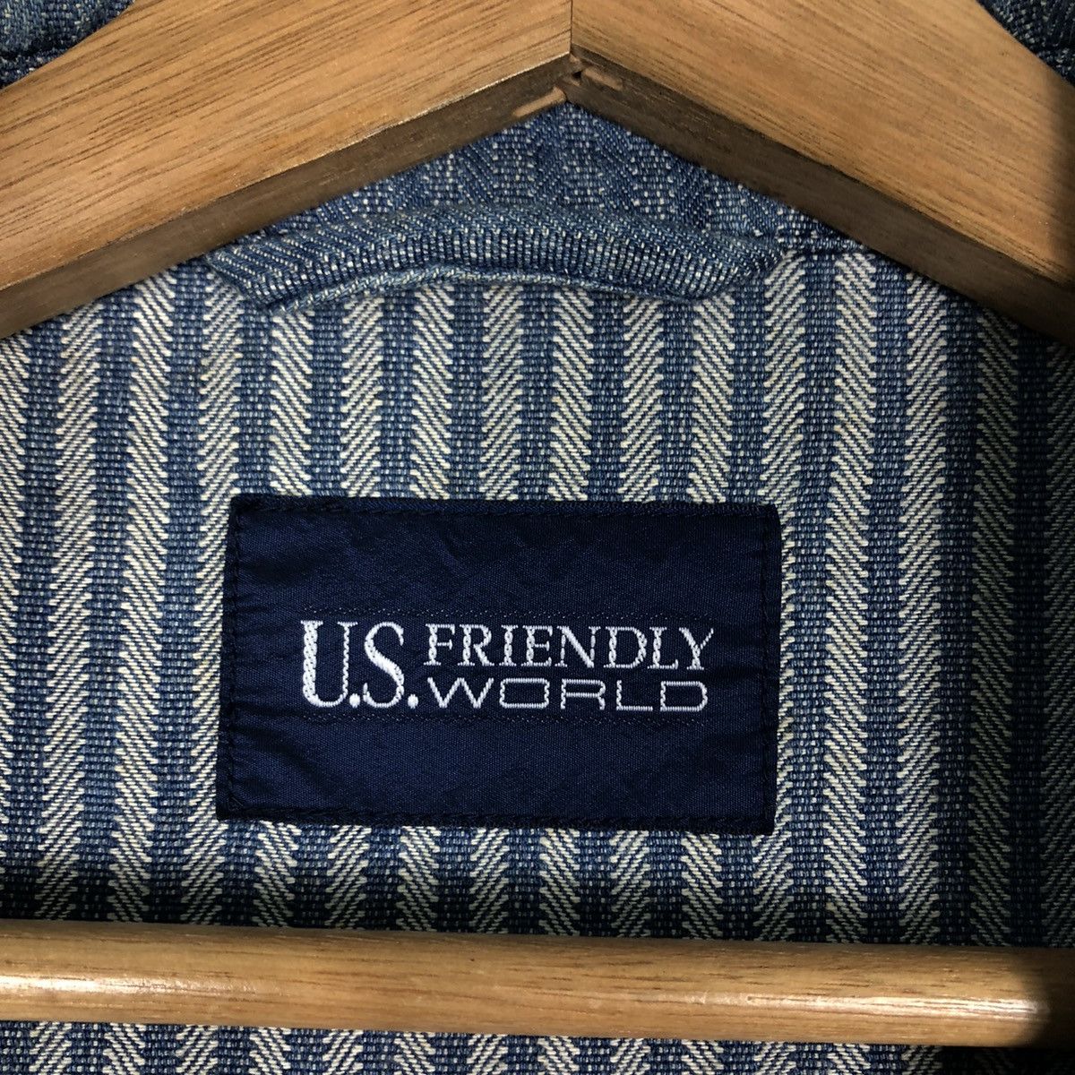 Japanese Brand 🔥Vintage Denim Jacket US World Inspire Kapital Japan Size US M / EU 48-50 / 2 - 17 Thumbnail