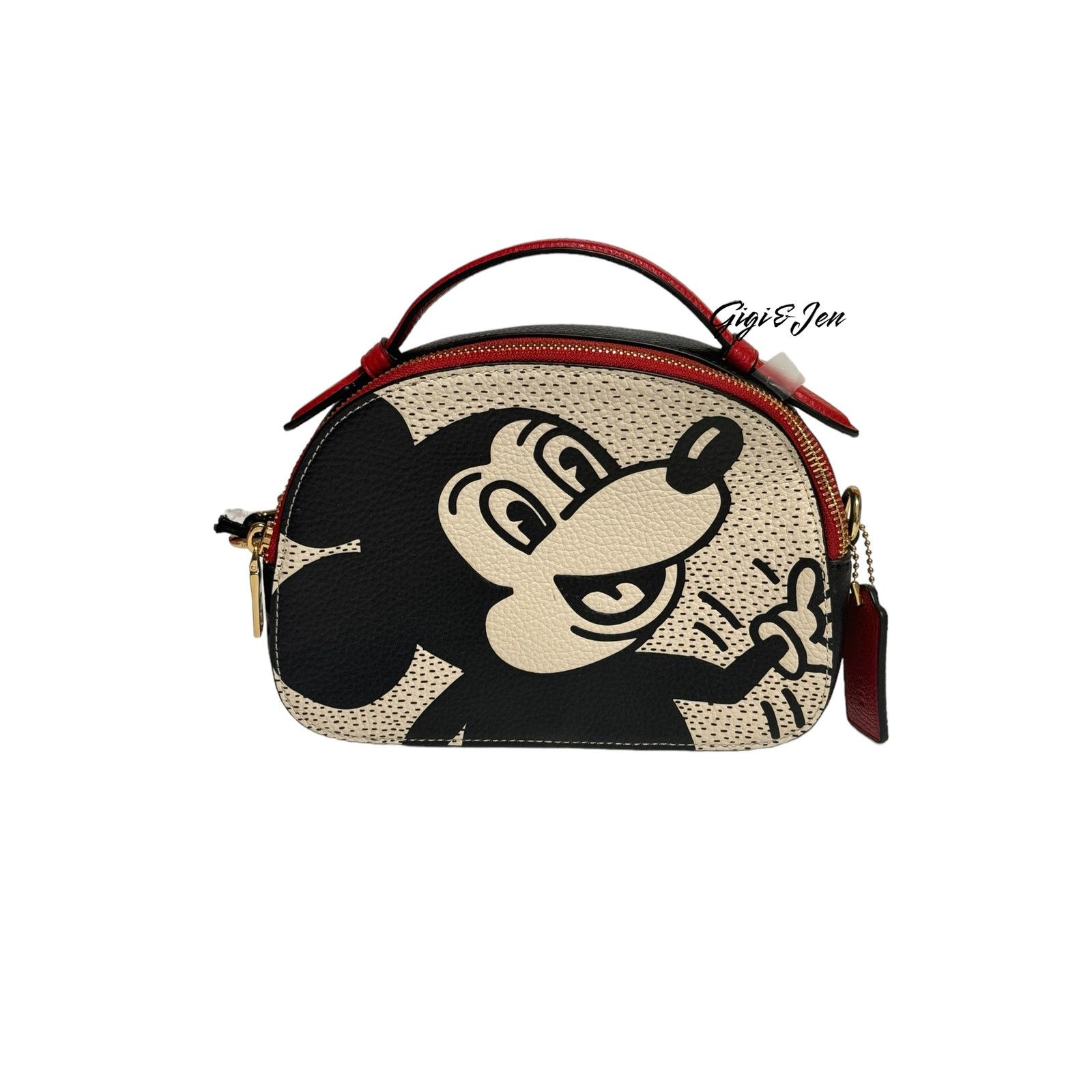 Coach Disney Mickey Mouse X Keith Haring Serena Satchel New Size ONE SIZE - 15 Thumbnail