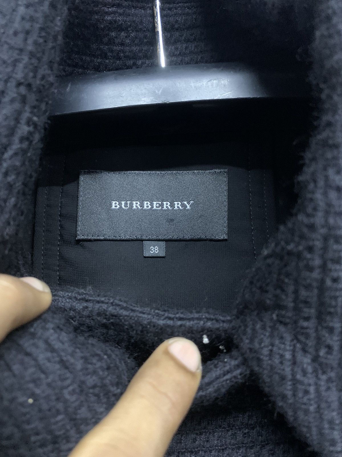 Burberry RARE VINTAGE BURBERRY TRENCH COAT WOOL JACKET Size M / US 6-8 / IT 42-44 - 3 Thumbnail