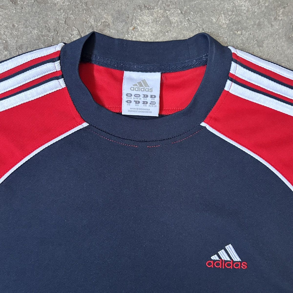 Adidas × Vintage Mid 2000s Adidas Trikot Jersey Size US S / EU 44-46 / 1 - 3 Thumbnail