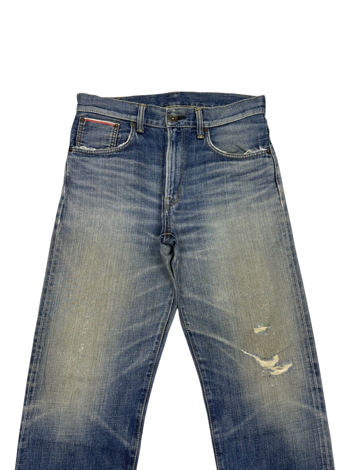 Kapital Edwin 505z Selvedge Denim Baggy Jeans Buckle Back Size US 33 - 6 Thumbnail