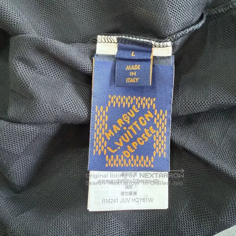 Louis Vuitton Louis Vuitton Fei Dong Co-branded Series Black Short Sleev Size US L / EU 52-54 / 3 - 4 Thumbnail