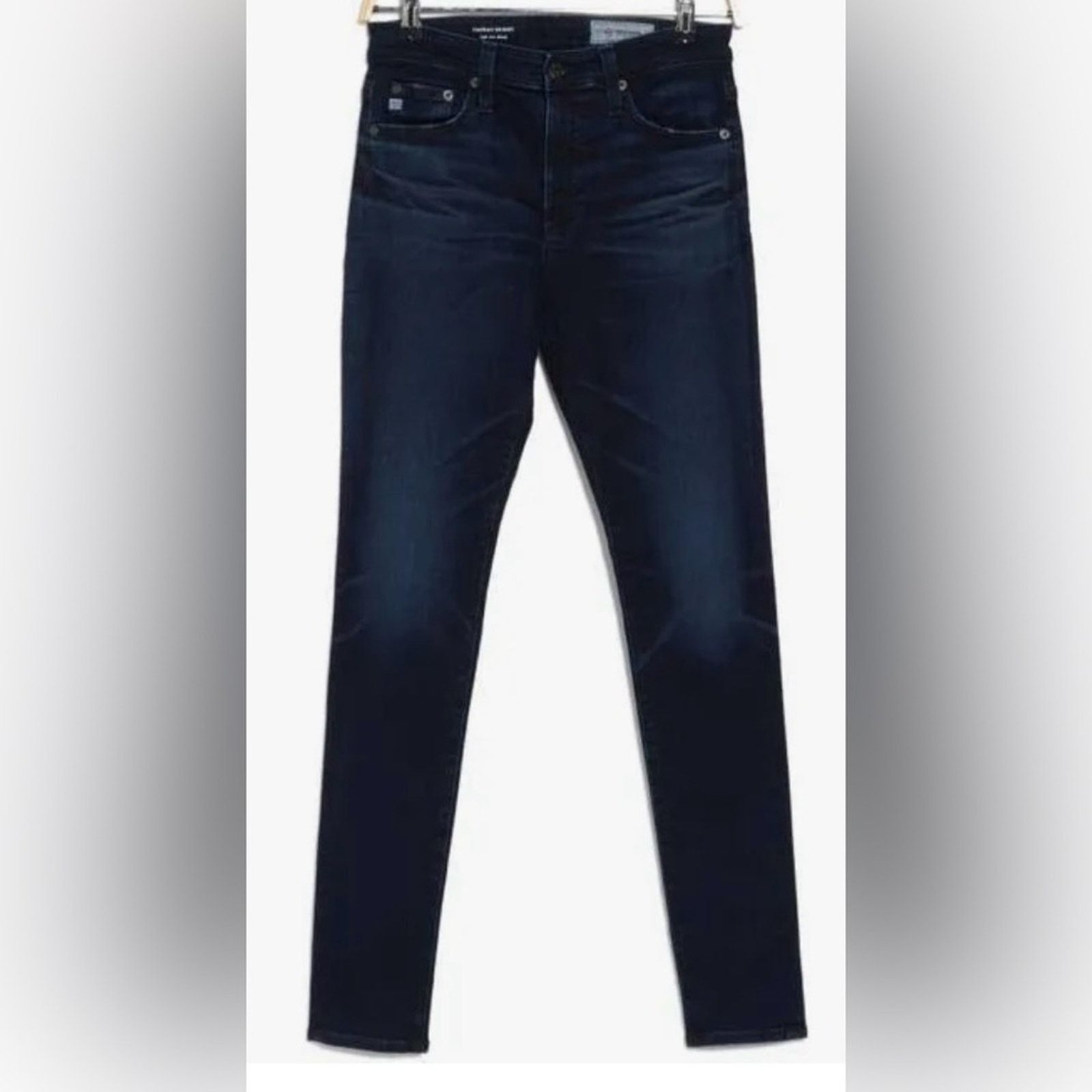AG Adriano Goldschmied Adriano Goldschmidt Farrah Skinny hi-rise skinny jeans, 25R Size 36" / US 14 / IT 50 - 1 Thumbnail