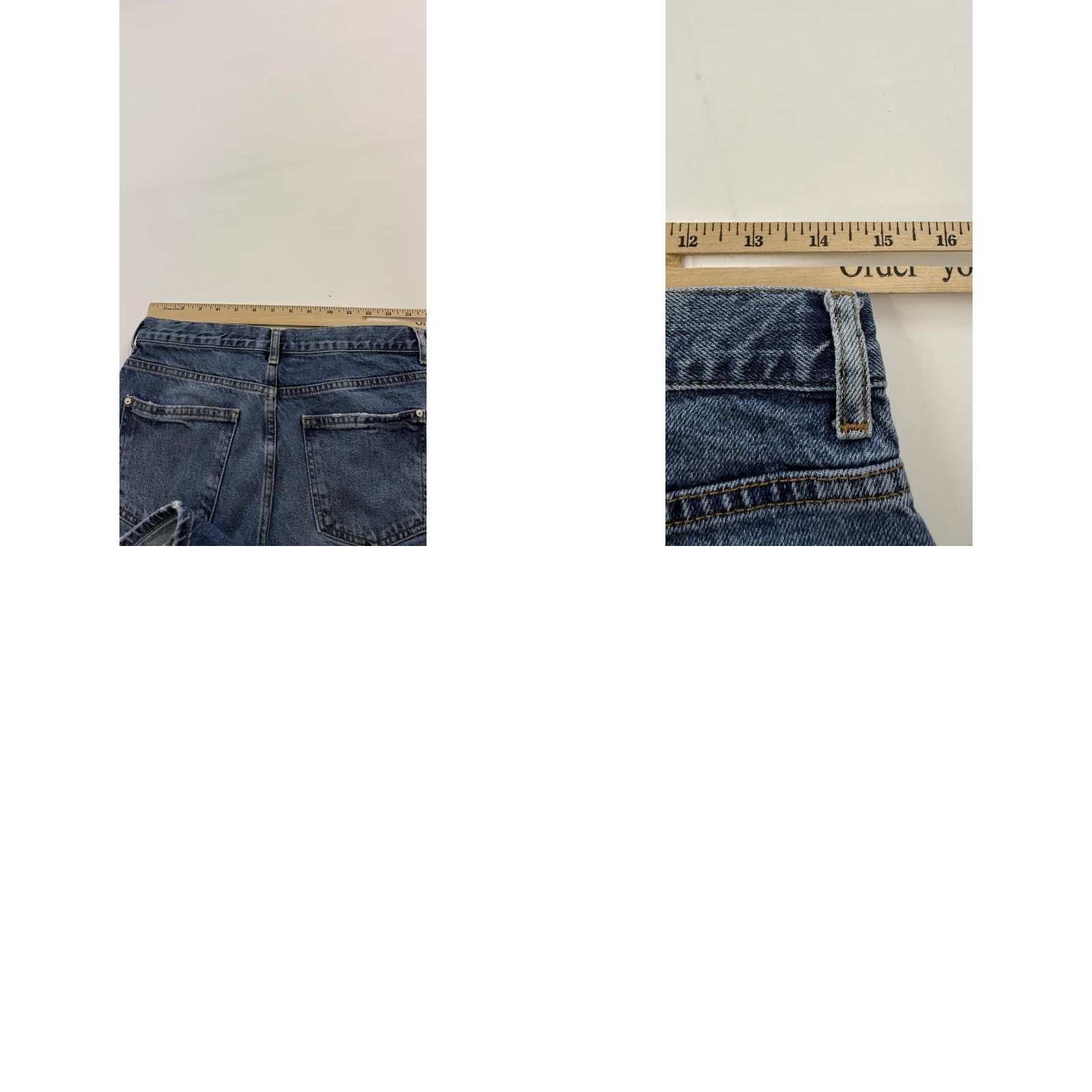 Vintage VINTAGE MNG Denim Shorts Womens 4 Floral Embroidered High Rise Distressed Boho Festival Shirt? Size 27" / US 4 / IT 40 - 8 Thumbnail
