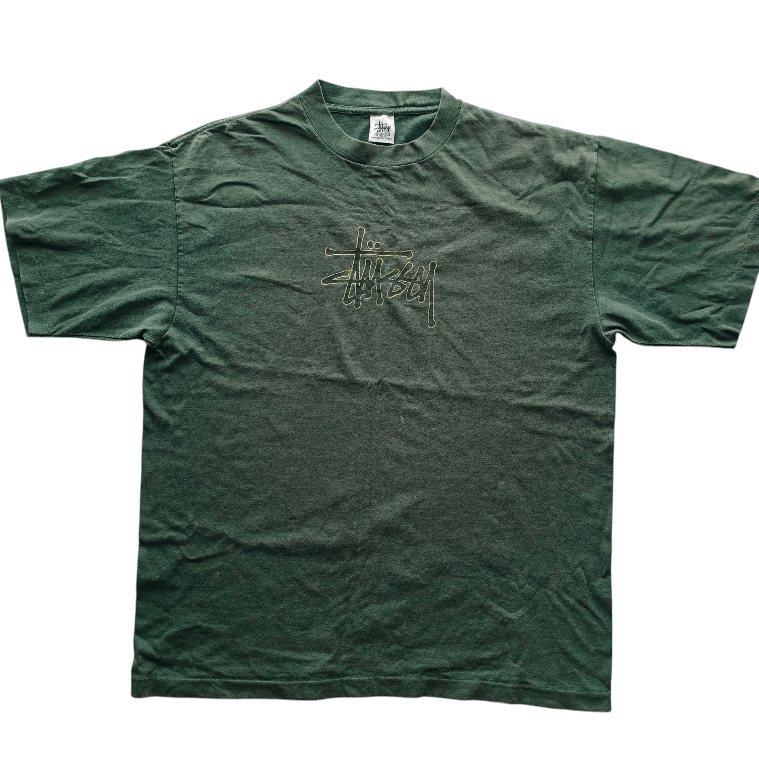 Stussy Vintage 90s Stussy Made In USA Single Stitch Big Logo tee XL Size US XL / EU 56 / 4 - 2 Thumbnail