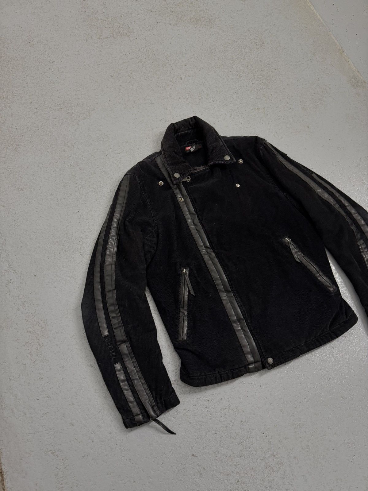 Diesel Vintage 00s Velvet Iconic Class of 78 Jacket Size US M / EU 48-50 / 2 - 3 Thumbnail