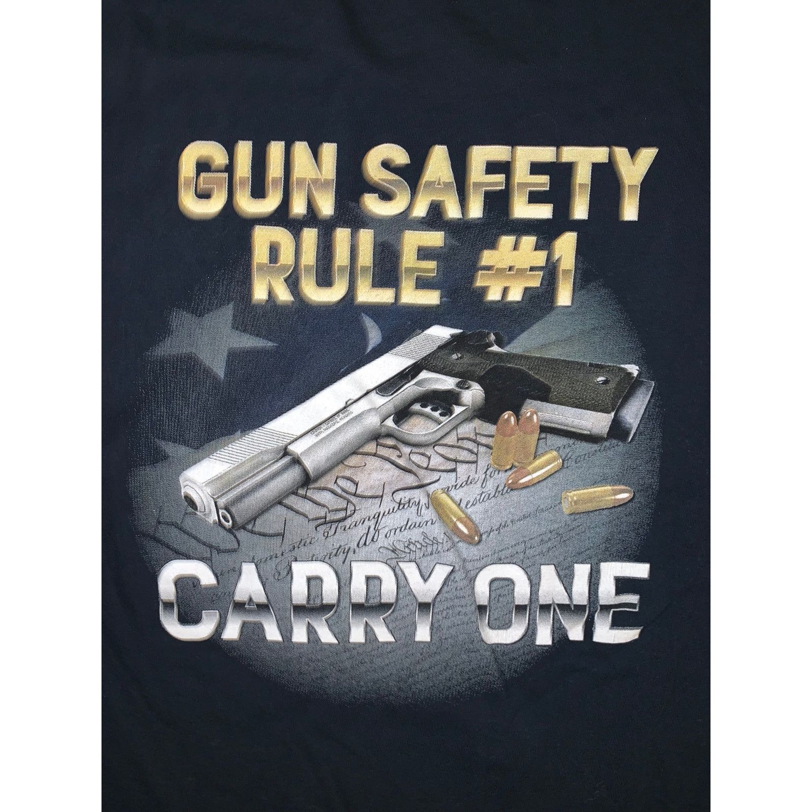 Other Sportsman Warehouse Gun Tee Carry One T Shirt Large Black 2A Size US L / EU 52-54 / 3 - 1 Thumbnail