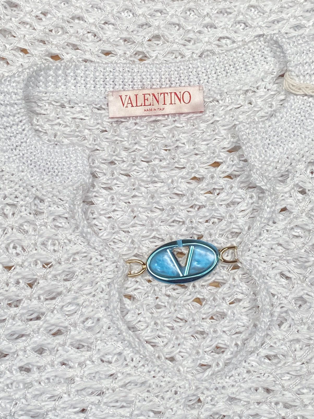 Valentino Valentino Garavani crochet beach coverup dress size S Size S / US 4 / IT 40 - 4 Thumbnail