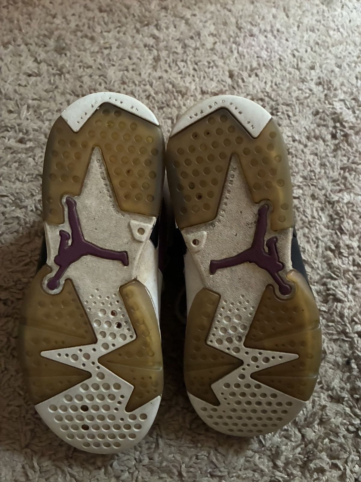 Jordan Brand Air Jordan 6 ‘Grape’ 2014 Size US 4 / IT 34 - 5 Thumbnail