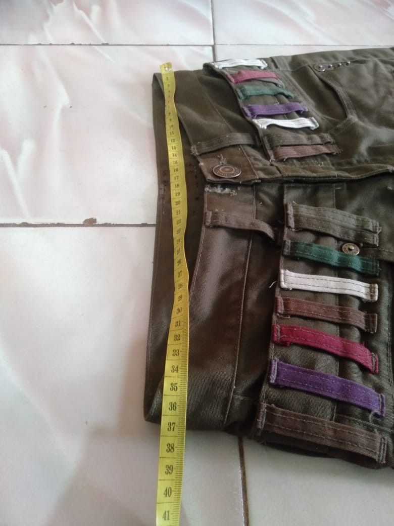 20471120 Nylaus Short Jeans Double Waist Jeans Japanese Jeans Size US 30 / EU 46 - 7 Thumbnail