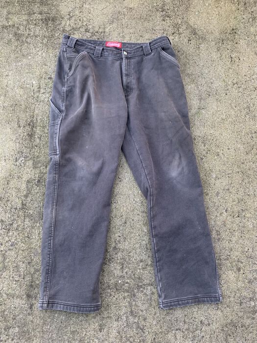Vintage Vintage Coleman Carhartt Style Insulated Cargo Pants Grailed