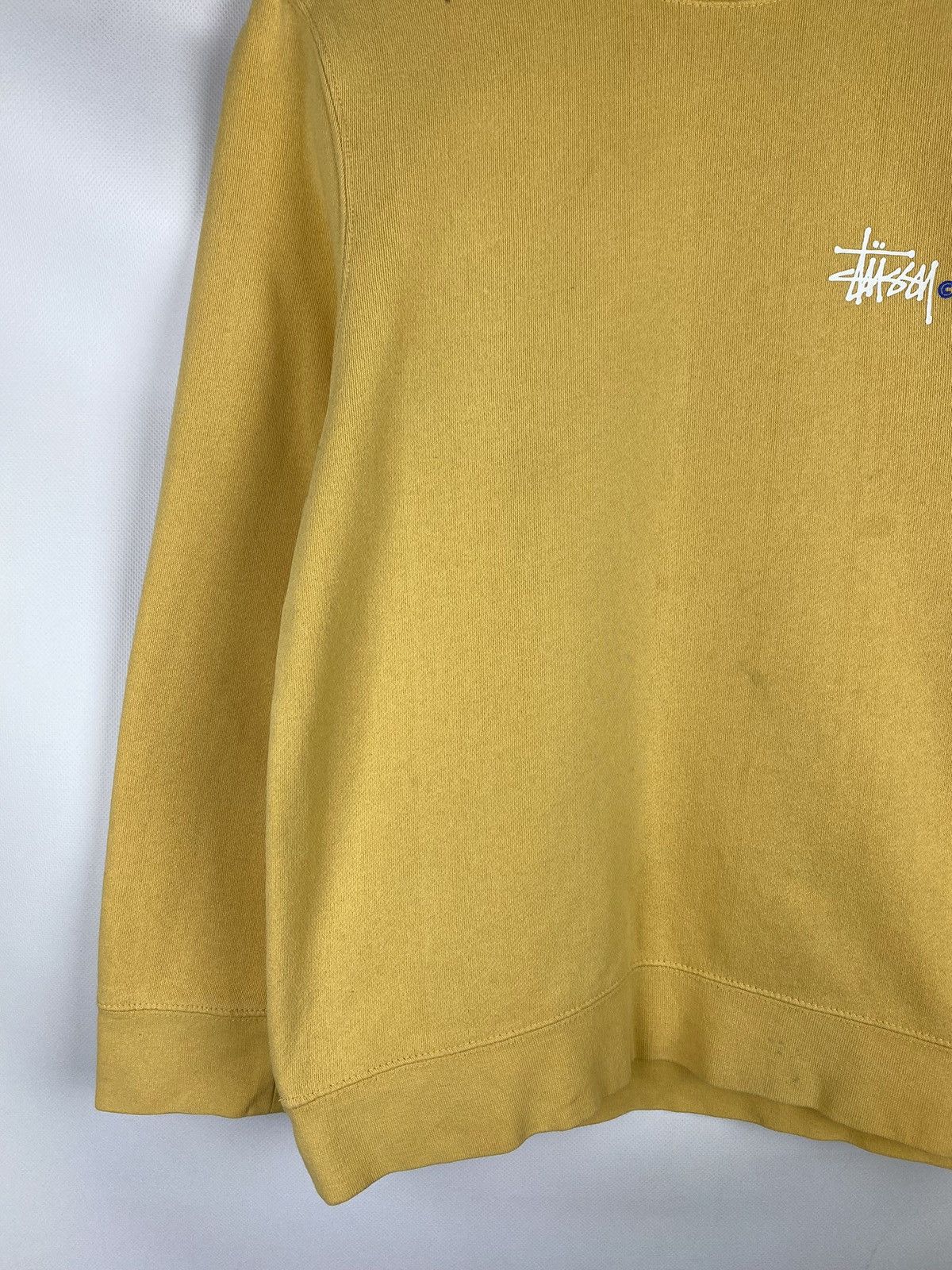 Stussy Stussy men’s vintage Y2K big back logo sweatshirt pullover Size US S / EU 44-46 / 1 - 12 Thumbnail