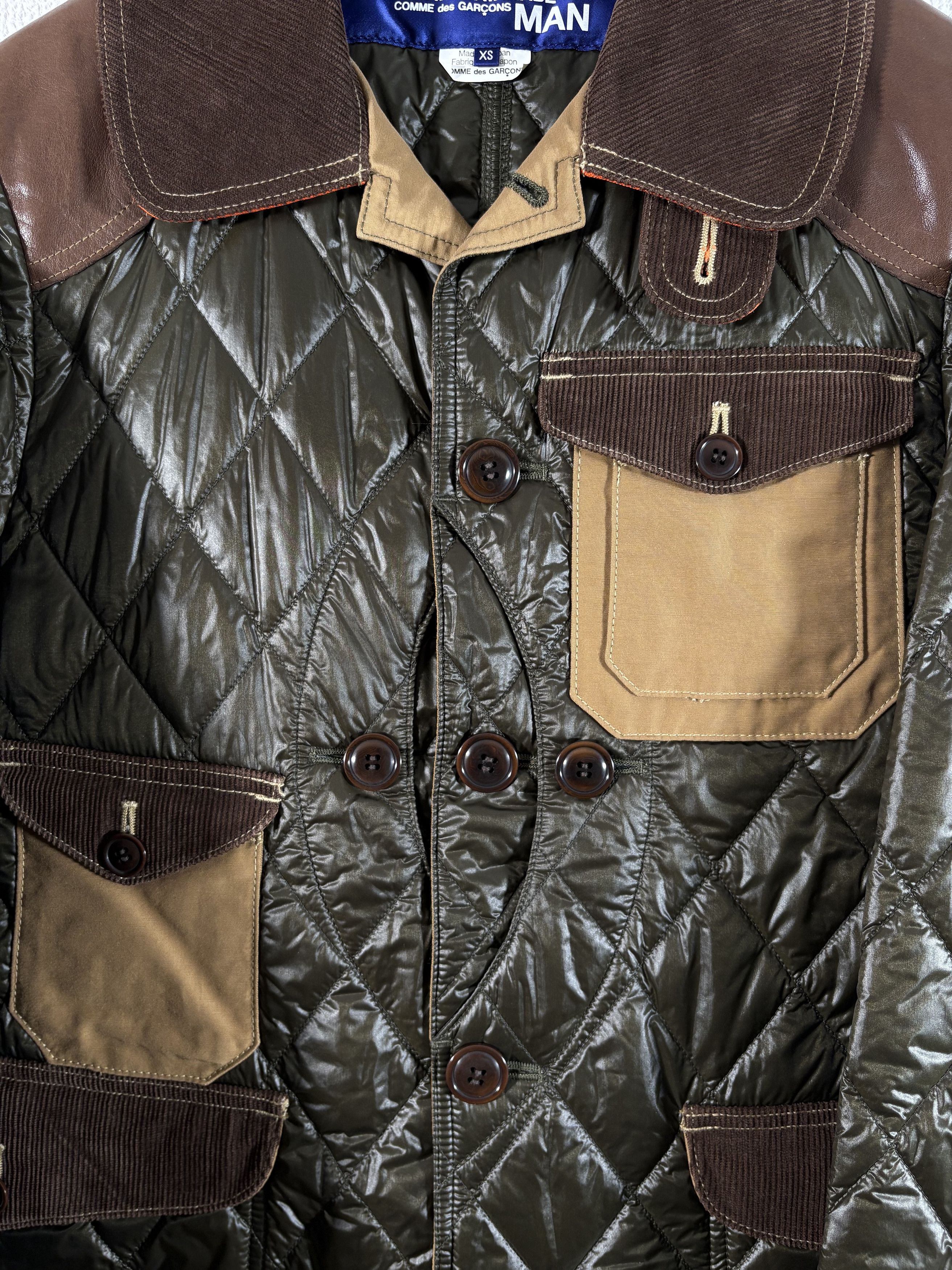 Junya Watanabe AD2009 JUNYA WATANABE MAN quilted hunting jacket Size US XS / EU 42 / 0 - 4 Thumbnail