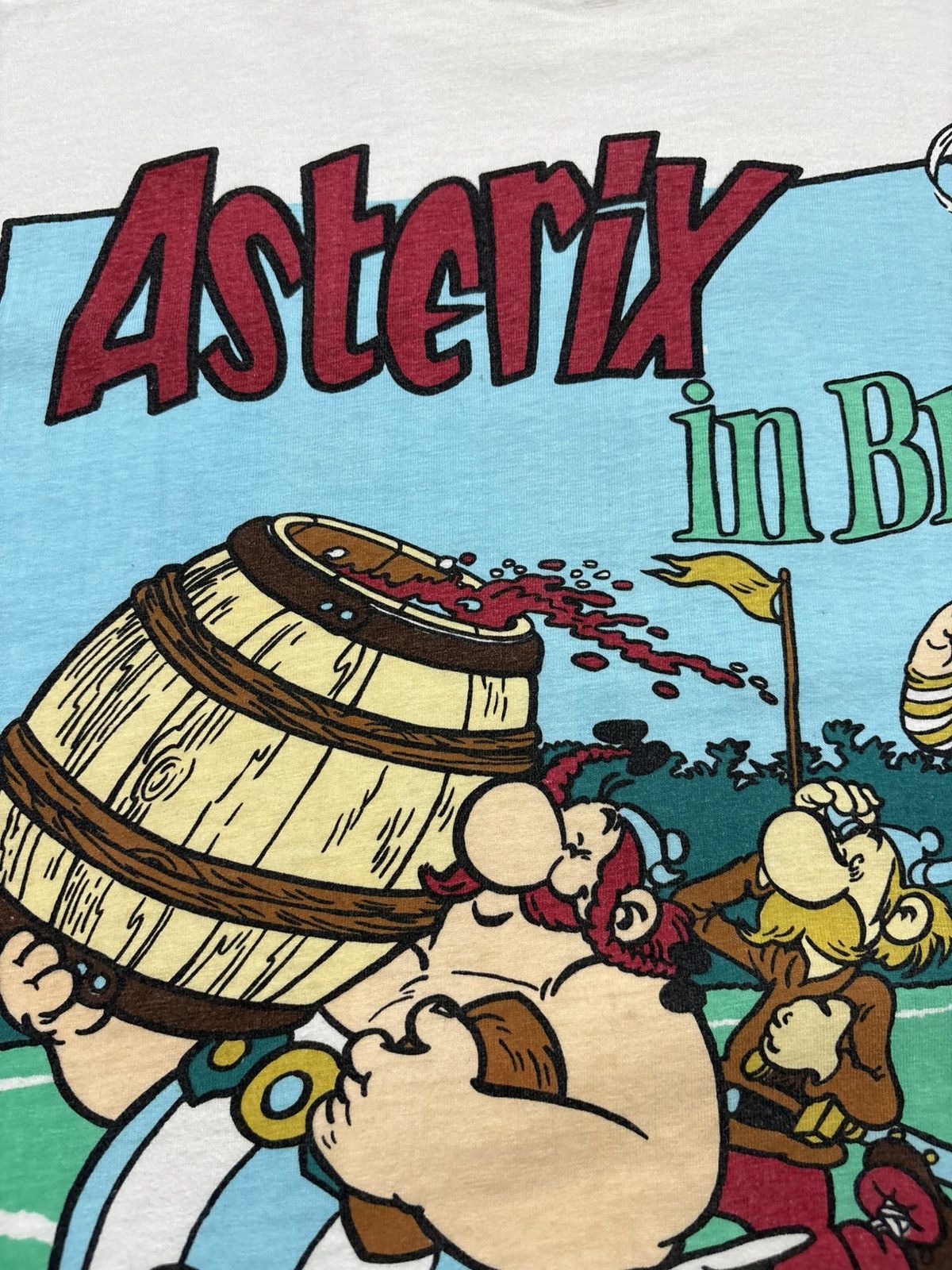 Cartoon Network Vintage 90s Asterix In Britain Comic Cartoon Tee Adventure L Size US L / EU 52-54 / 3 - 3 Thumbnail