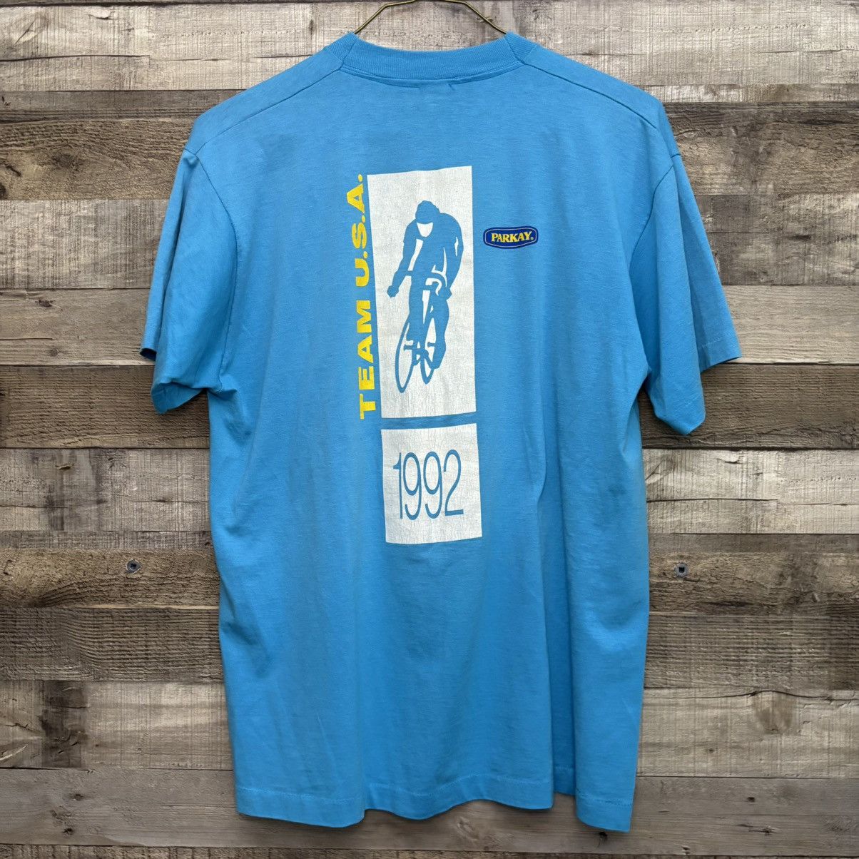 USA Olympics Vintage 1992 Kraft USA Olympic Shirt Size US L / EU 52-54 / 3 - 3 Thumbnail