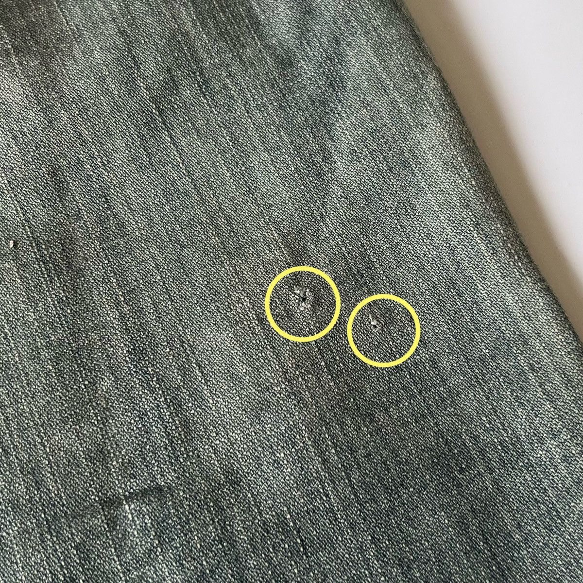 Japanese Brand Eterno Dellezza Spiral Flared Jeans Size 29" - 7 Thumbnail