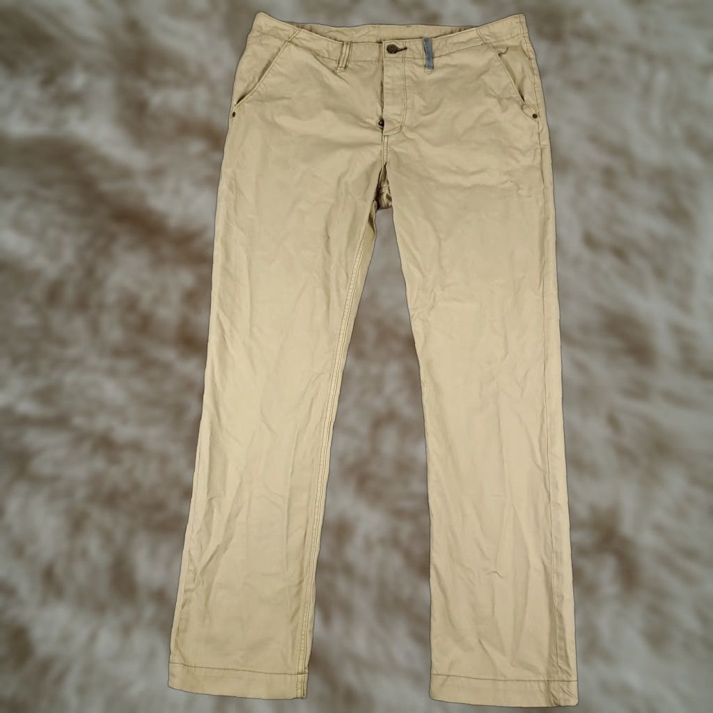 Robert Graham VINTAGE Robert Graham Jeans Mens Size 40x34 Straight Leg Pants Beige Classic 90s Men's Size US 40 / EU 56 - 1 Thumbnail