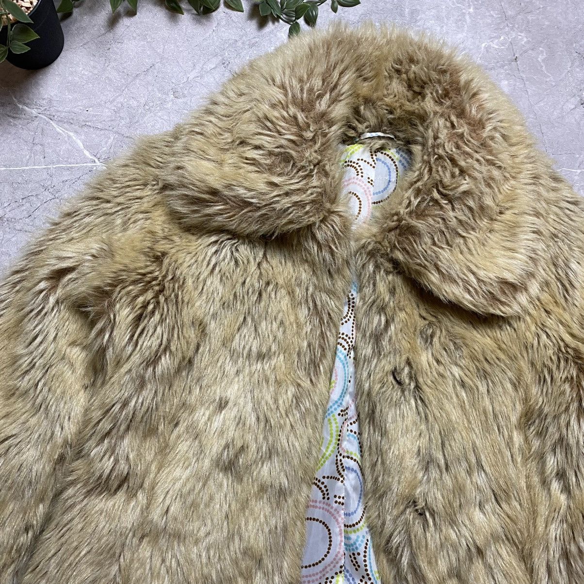 Vintage If Siz Was nine style vintage Faux Fur Fuzzy jacket Japanese Size S / US 4 / IT 40 - 3 Thumbnail