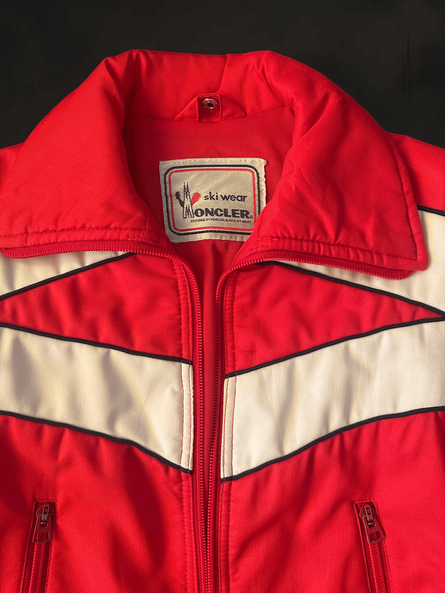 MONCLER SKI WEAR JACKET ASICS LICENSE ウィンタースポーツ